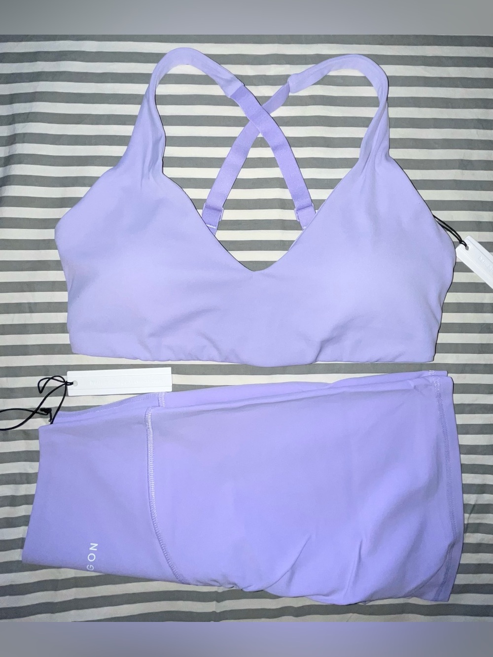 Paragon RecStretch Apex Sports Bra & Formlux SculptSeam 5” Shorts Dreamscape M